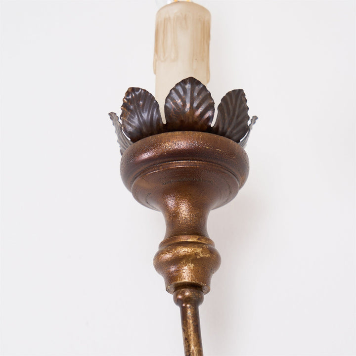 Avelaris Lampe Murale Vintage Industrielle en Bois et Métal - Neutralighting