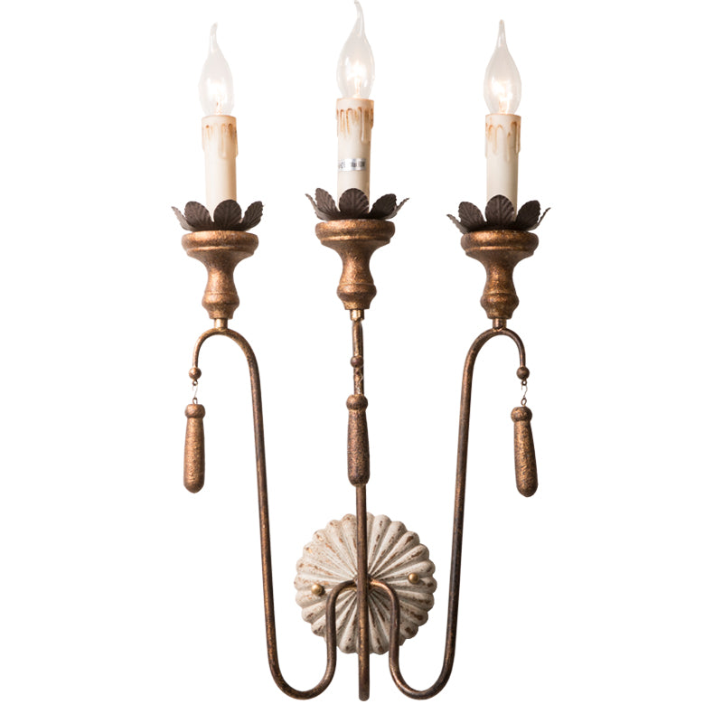 Avelaris Lampe Murale Vintage Industrielle en Bois et Métal - Neutralighting