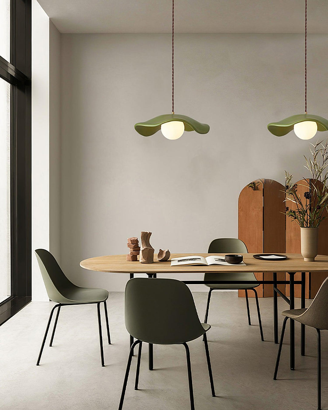 Fluid Lampe Pendante Chapeaux Organiques - Neutralighting
