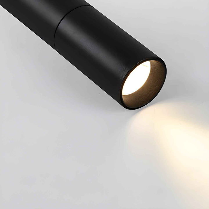 Elvynira Acrylique 25cm Noir LED
