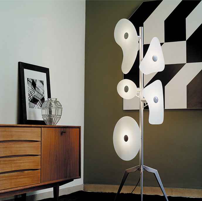 Lampadaire Valentina Fer Blanc LED 300W