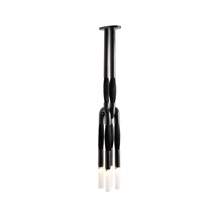 Cacarir Suspension Traditionnelle Art Métal Noir - Neutralighting