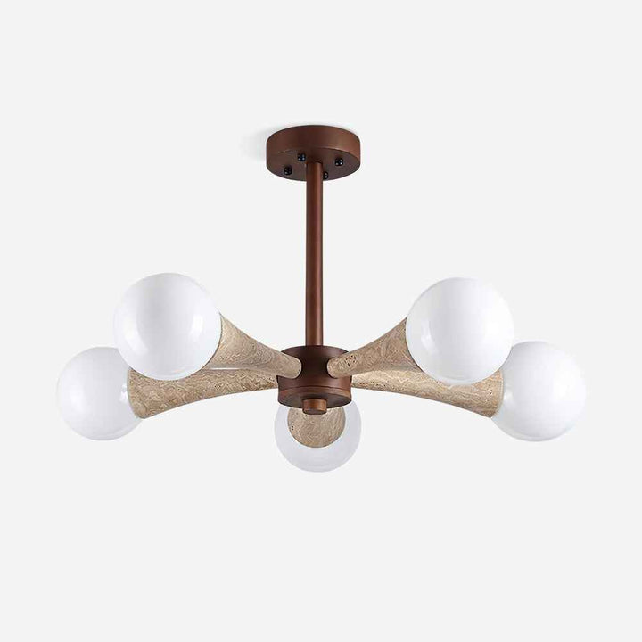 Ritta Verre 62cm Beige LED 40W