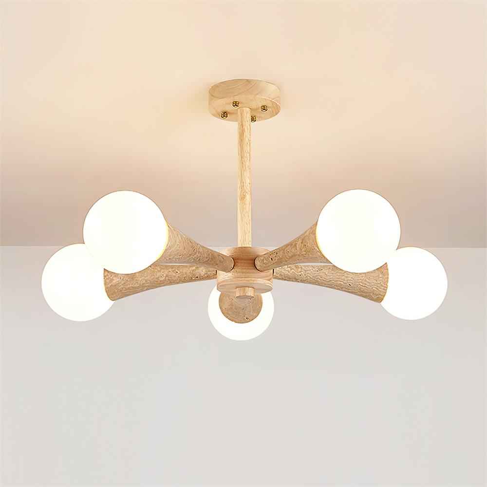 Ritta Verre 62cm Beige LED 40W