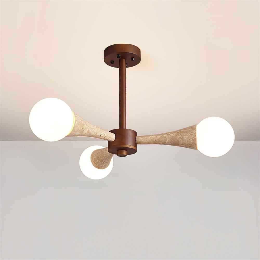 Ritta Verre 62cm Beige LED 40W