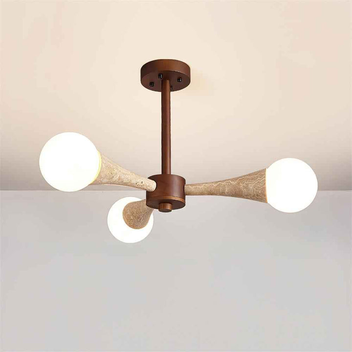 Ritta Verre 62cm Beige LED 40W