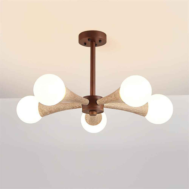 Ritta Verre 62cm Beige LED 40W