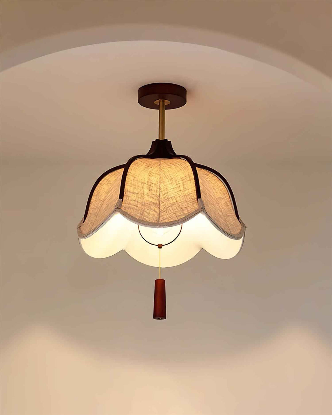 Plafonnier Givola en Bois – Éclairage Plafonnier Moderne