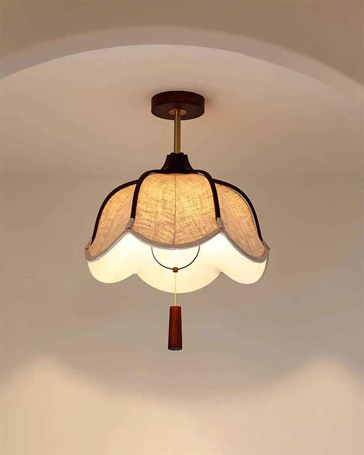 Plafonnier Givola en Bois – Éclairage Plafonnier Moderne
