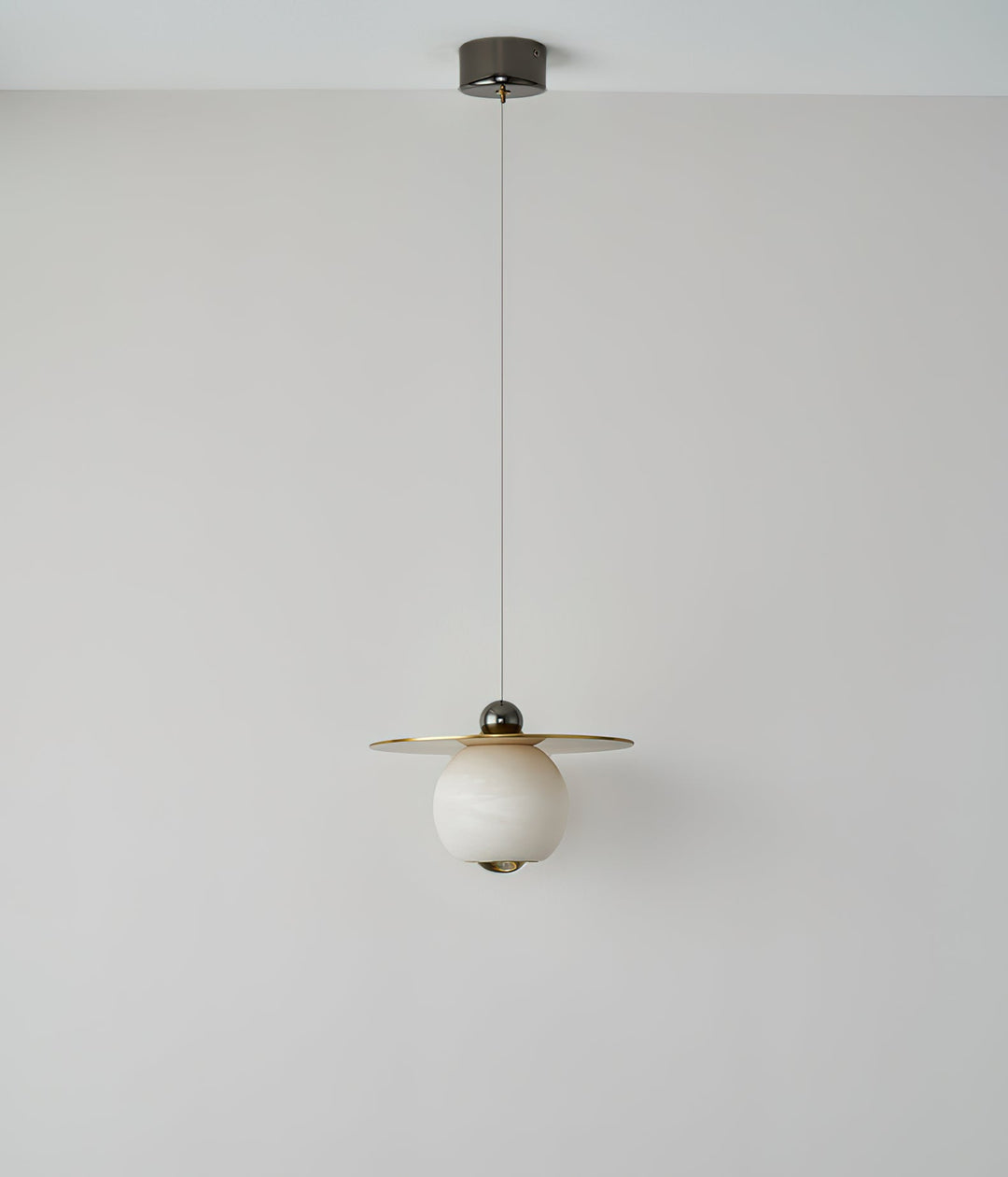 Alvarel Suspension Moderne Cordon Laiton Albâtre - Neutralighting