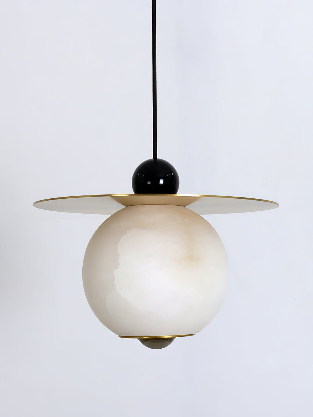 Alvarel Suspension Moderne Cordon Laiton Albâtre - Neutralighting