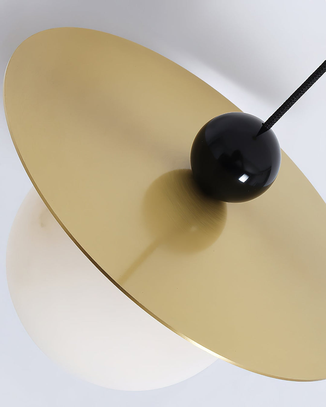 Alvarel Suspension Moderne Cordon Laiton Albâtre - Neutralighting