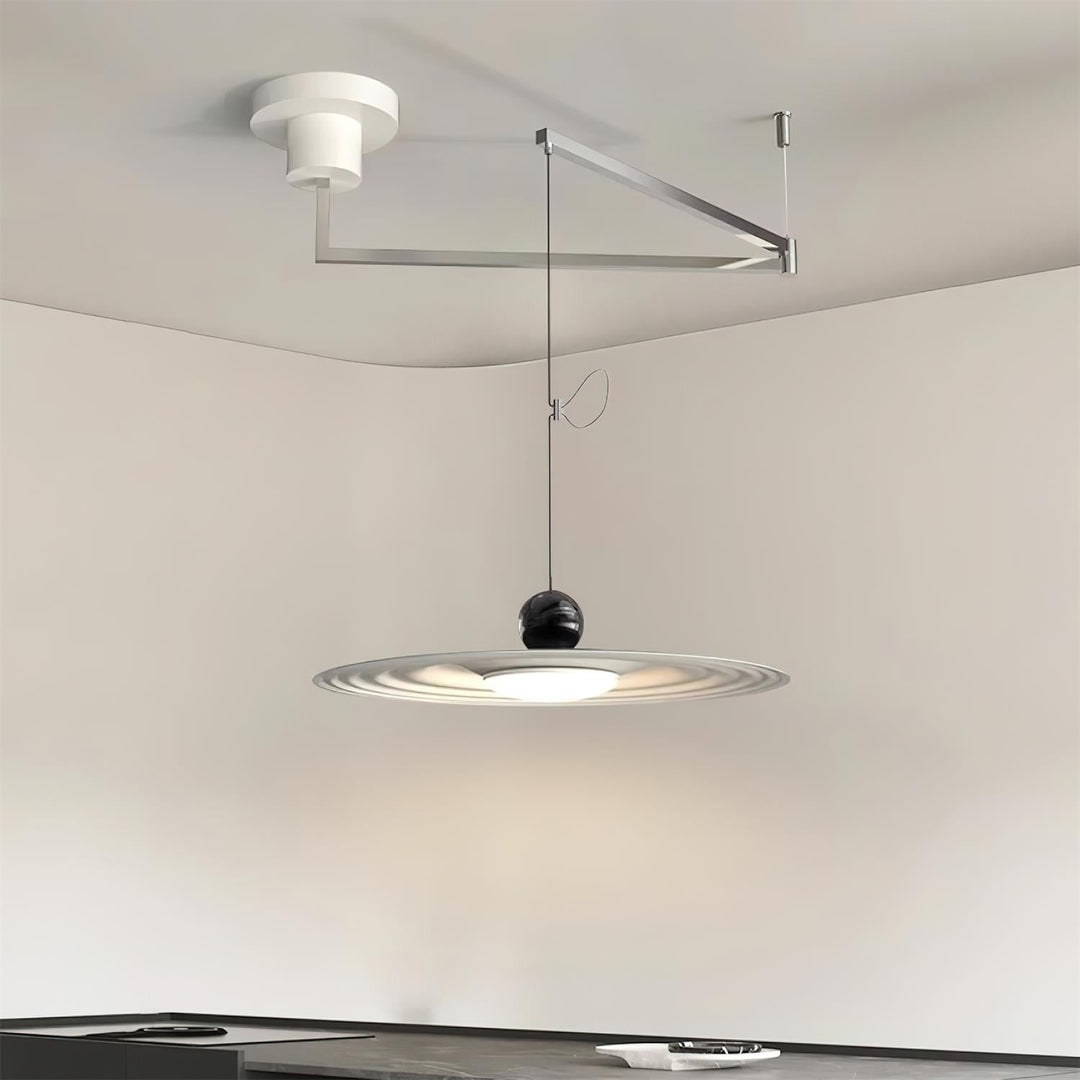 Helios Balançoire Suspension Réglable Sculptural Minimaliste - Neutralighting