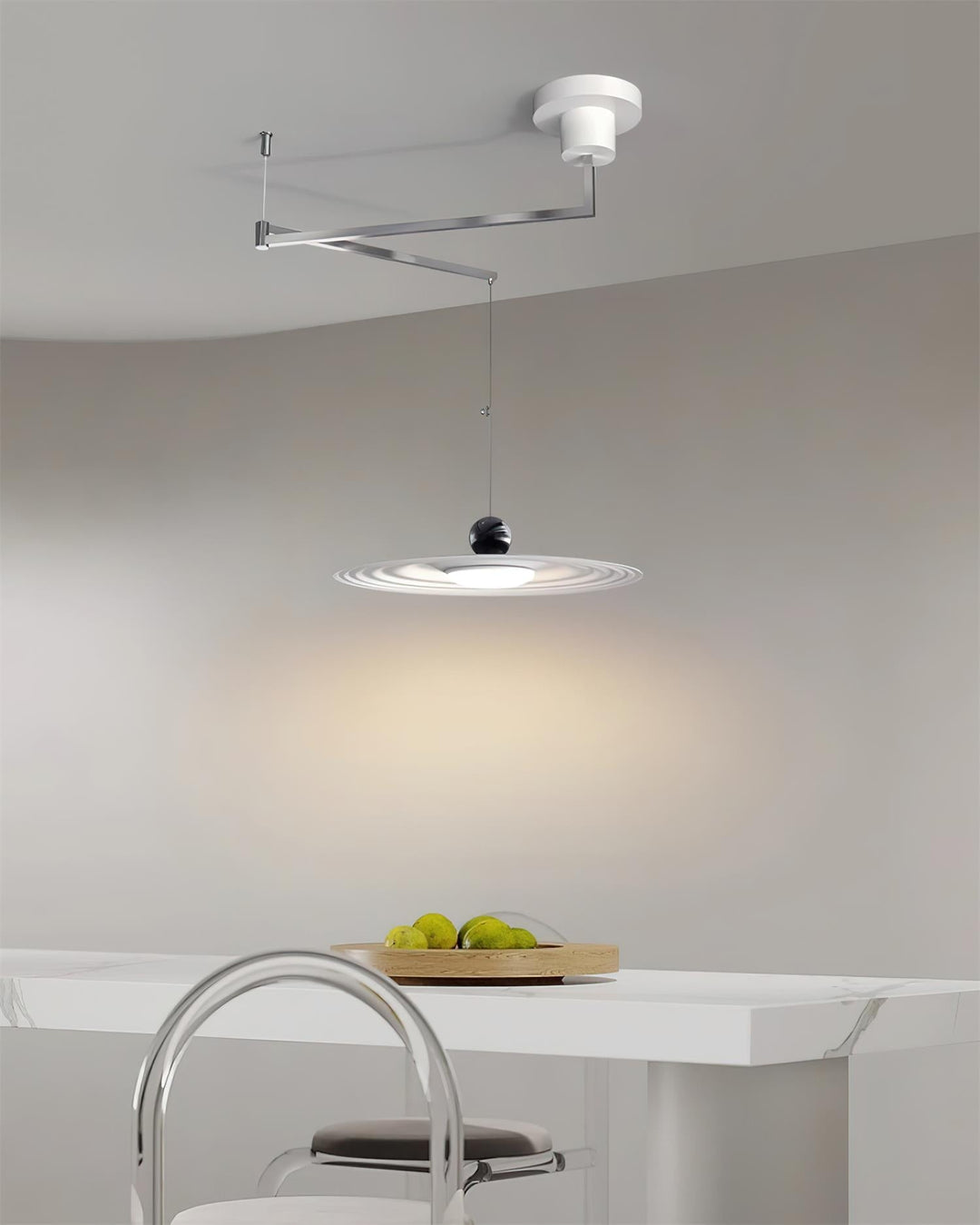 Helios Balançoire Suspension Réglable Sculptural Minimaliste - Neutralighting