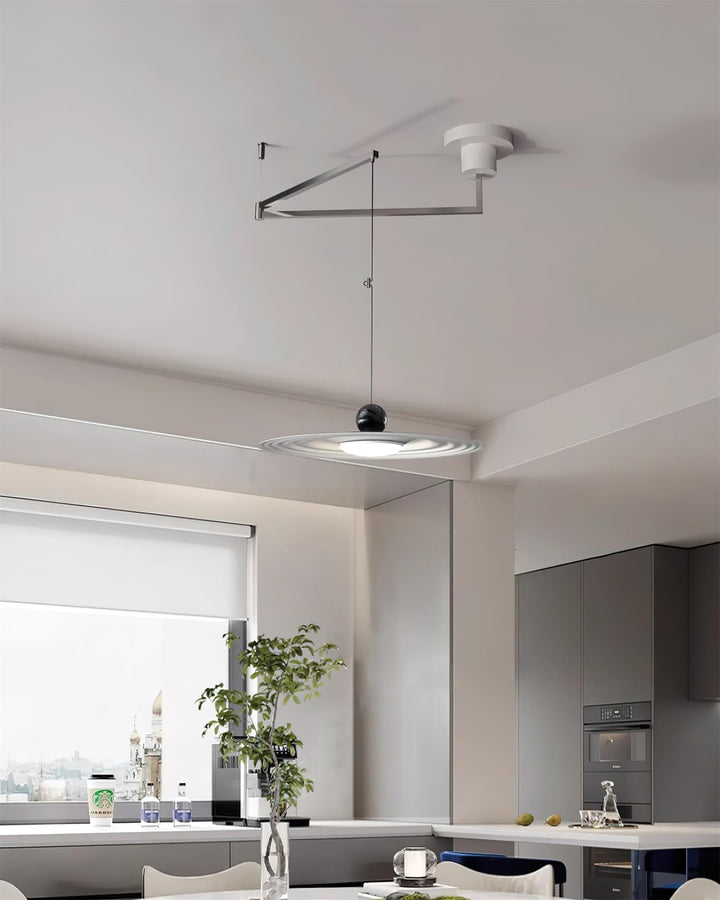 Helios Balançoire Suspension Réglable Sculptural Minimaliste - Neutralighting