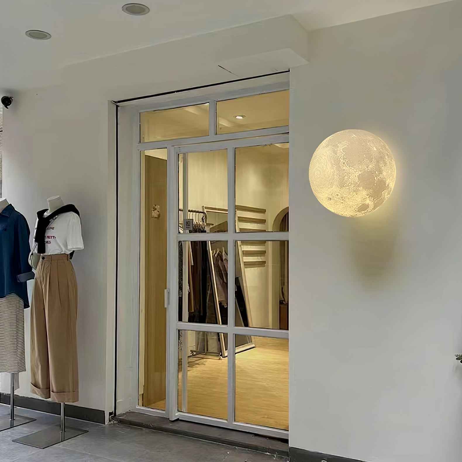 Olsolan 20cm Blanc LED