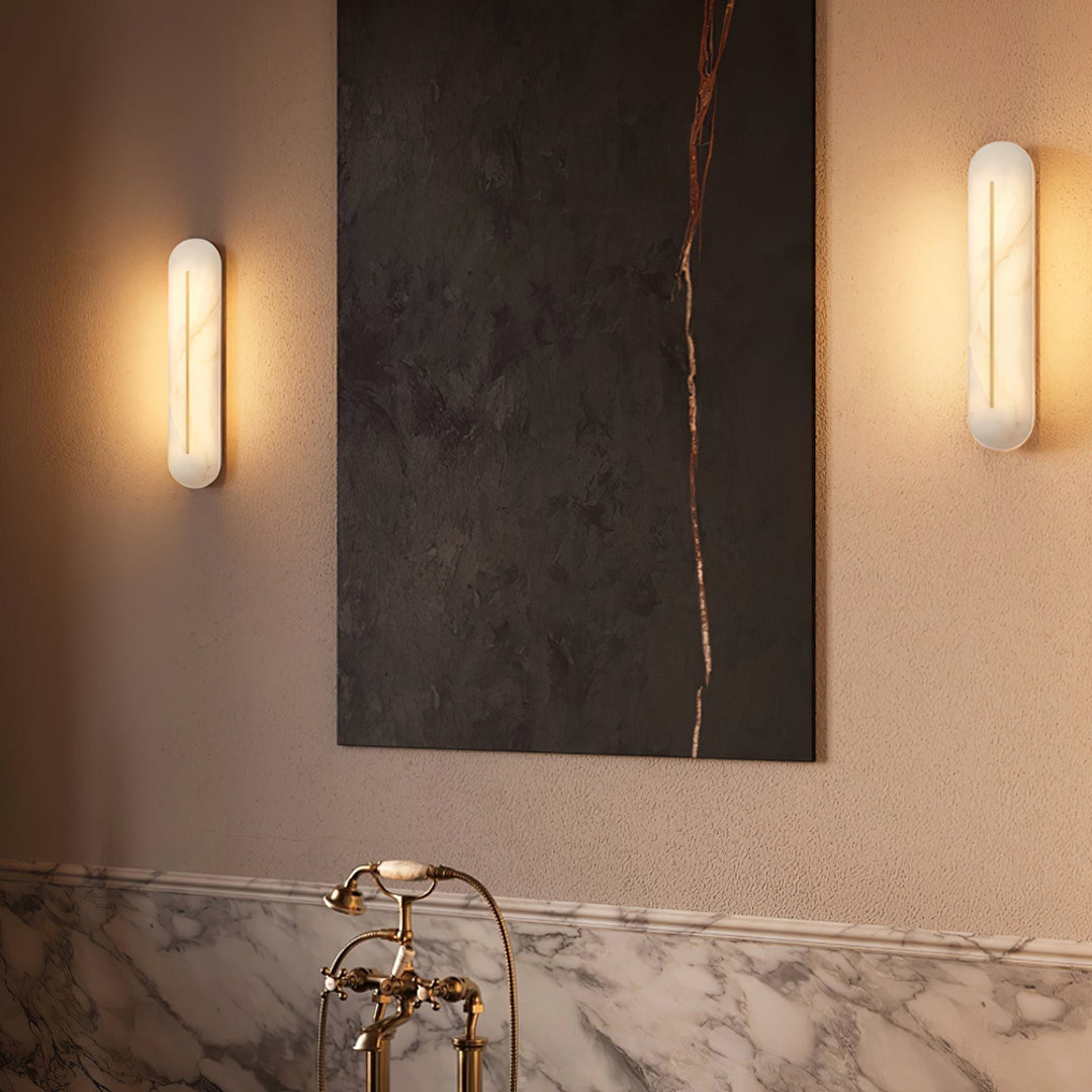Armaryra Applique Murale Oblongue en Albâtre - Neutralighting