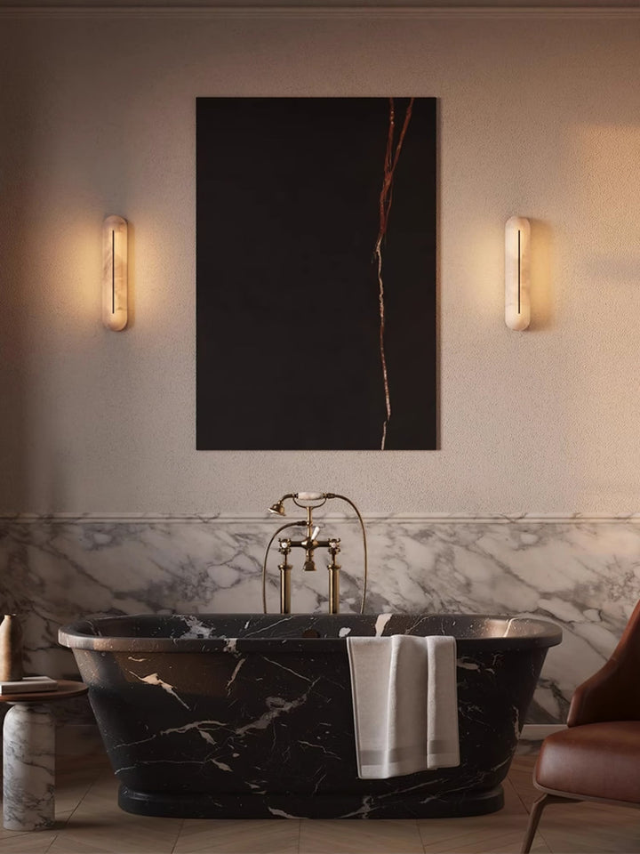 Armaryra Applique Murale Oblongue en Albâtre - Neutralighting