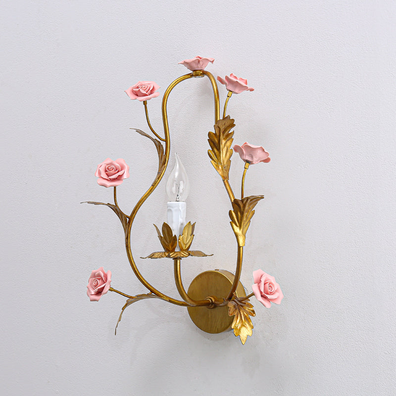 Orvara Applique Murale Créativité Céramique Florale - Neutralighting