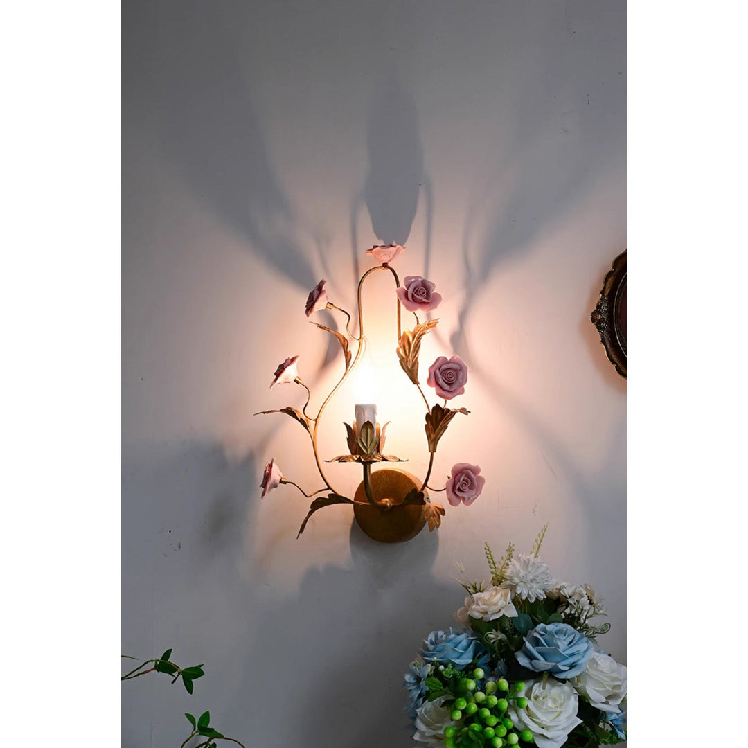 Orvara Applique Murale Créativité Céramique Florale - Neutralighting