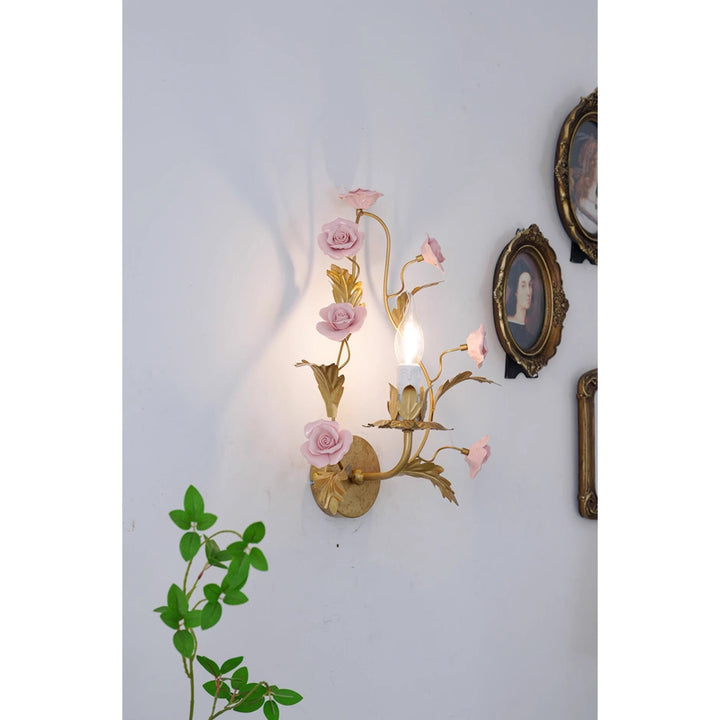 Orvara Applique Murale Créativité Céramique Florale - Neutralighting