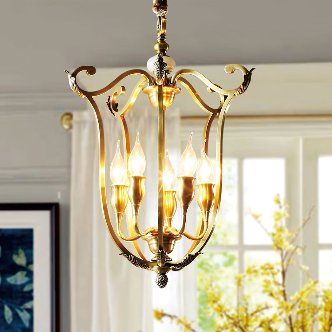 Caloren Suspension Créativité Individuelle Laiton Métal - Neutralighting