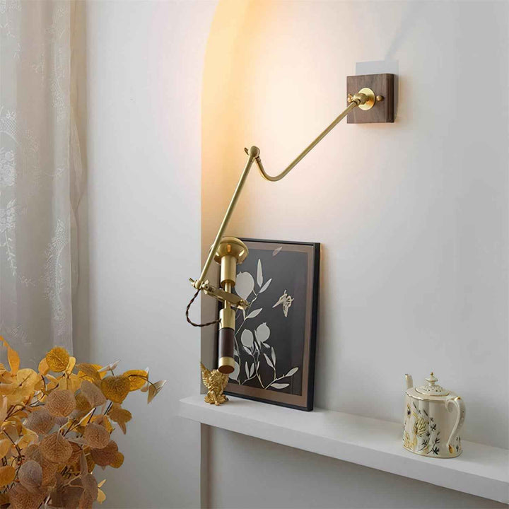 Lampe Cirra en Laiton – Design Contemporain