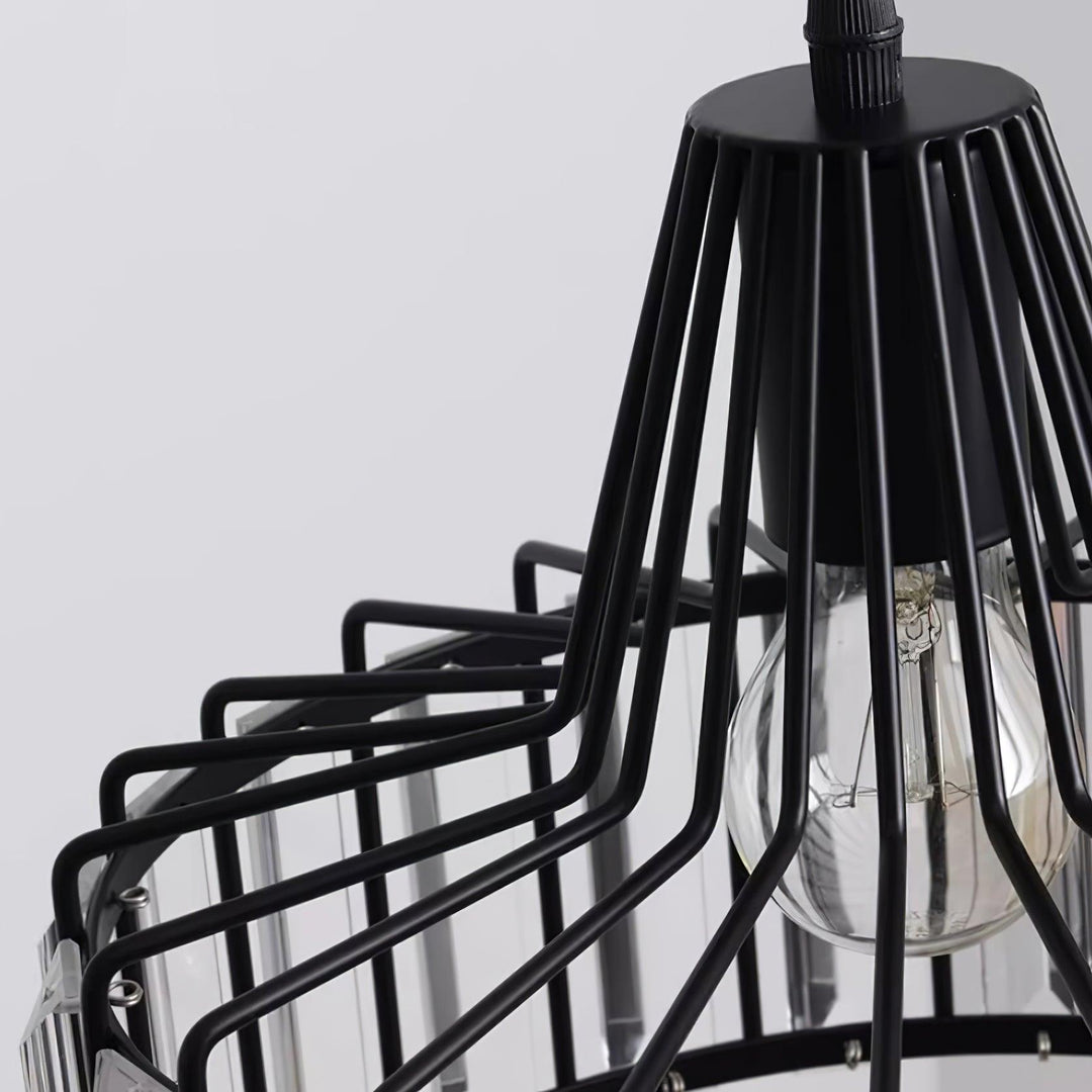 Hinkley Lampe Pendante Cristal Géométrique Moderne - Neutralighting