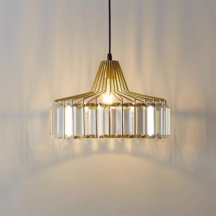 Hinkley Lampe Pendante Cristal Géométrique Moderne - Neutralighting