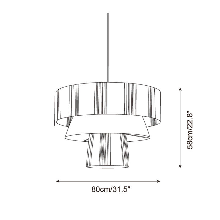Hiroshi Lampe Pendante Métal Moderne - Neutralighting