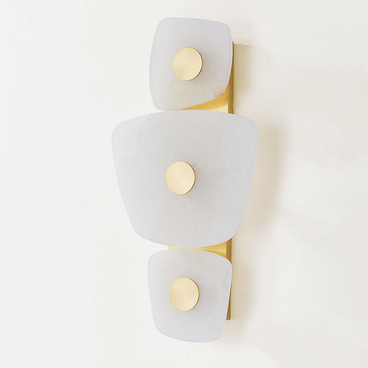 Itheora Applique Murale en Laiton et Albâtre à Créativité Individuelle - Neutralighting
