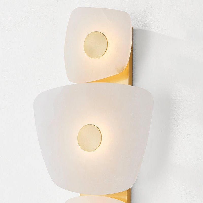 Vavenarae Applique Murale En Albâtre Asymétrique - Neutralighting