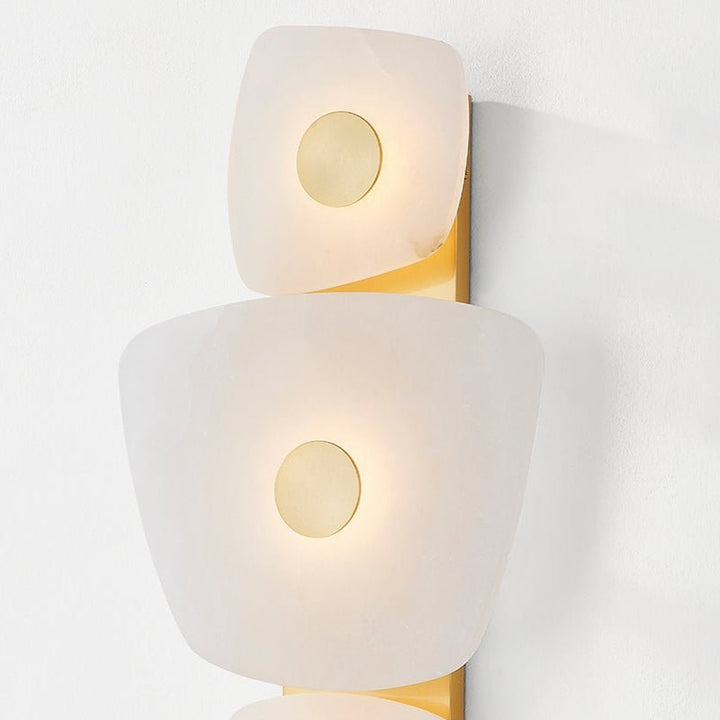Vavenarae Applique Murale En Albâtre Asymétrique - Neutralighting