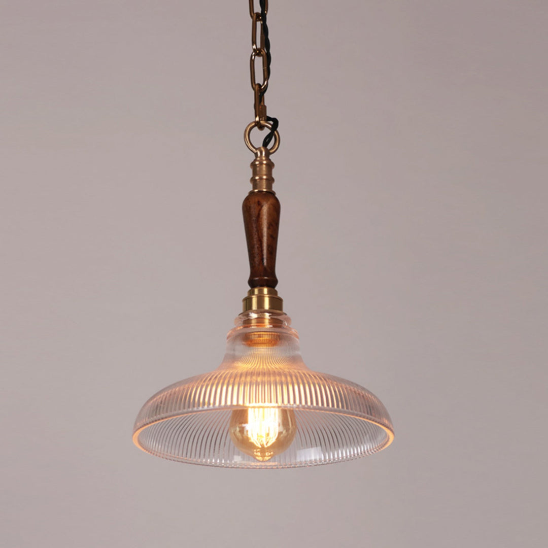 Zomiror Suspension en Verre et Laiton Holophane Minimaliste Moderne - Neutralighting