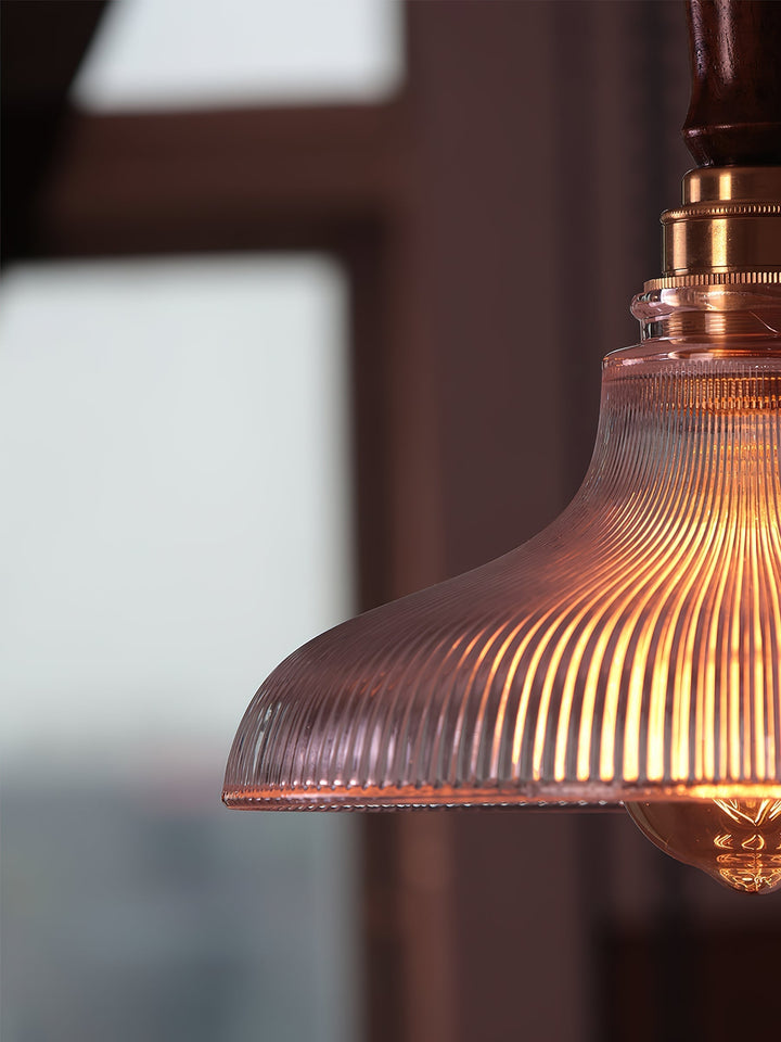 Zomiror Suspension en Verre et Laiton Holophane Minimaliste Moderne - Neutralighting