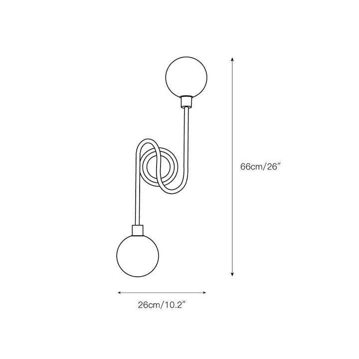 Holten Applique Murale en Verre et Laiton Armé Minimaliste Moderne - Neutralighting