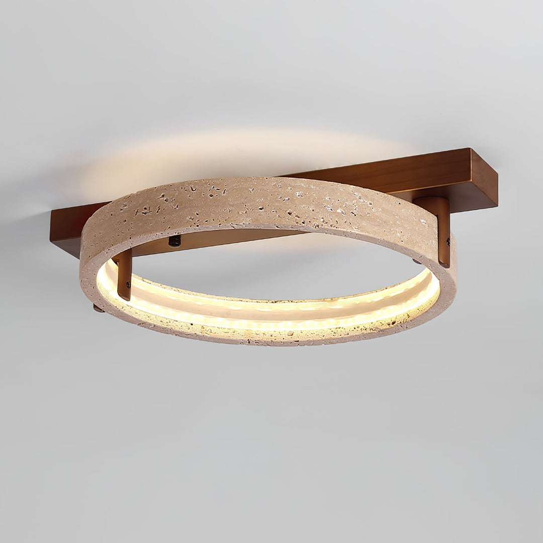 Ivlaeyra Applique Murale en Travertin Anneau - Neutralighting
