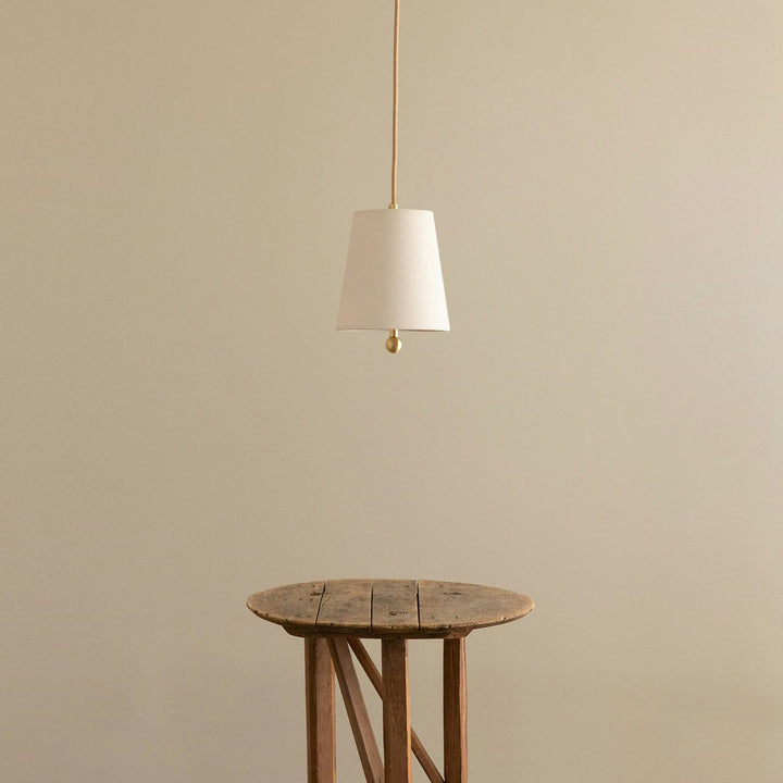 Elphaira Lampe Pendentive Cordon Maison Lin Métal Minimaliste Moderne - Neutralighting
