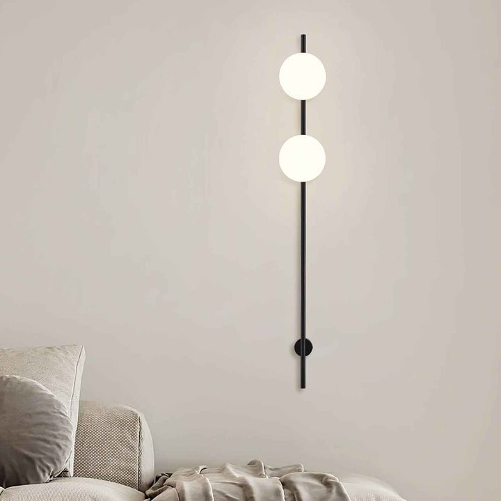 Evshaora Verre 15cm Noir LED