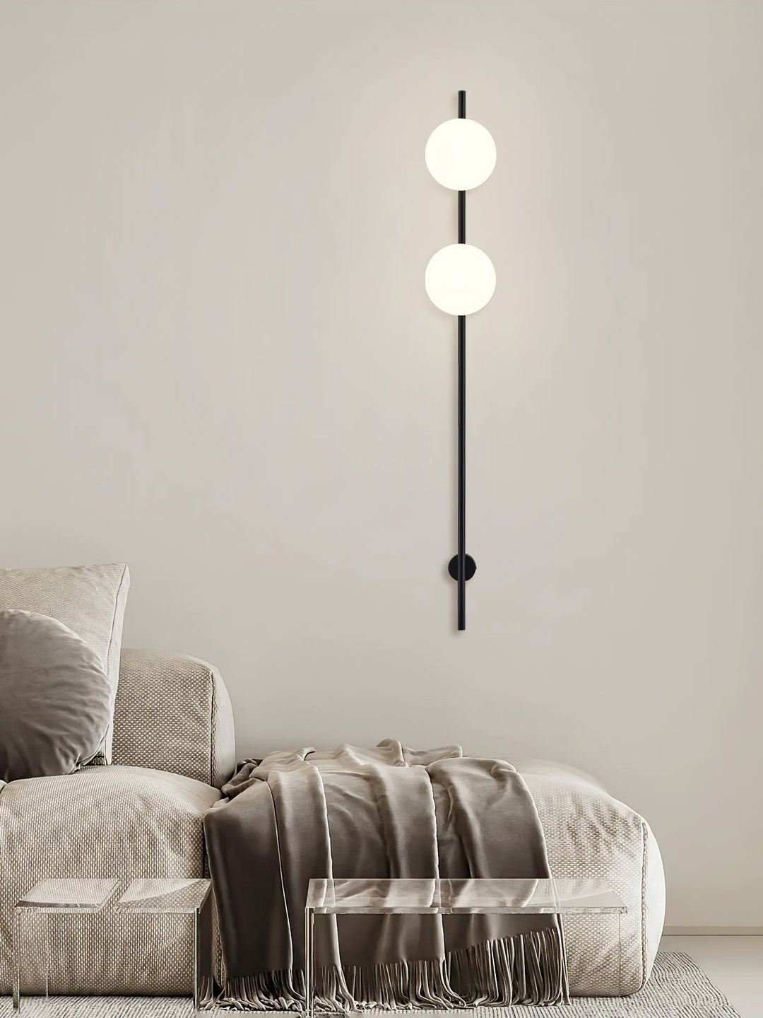 Evshaora Modern Minimalist Glass Wall Light - Neutralighting