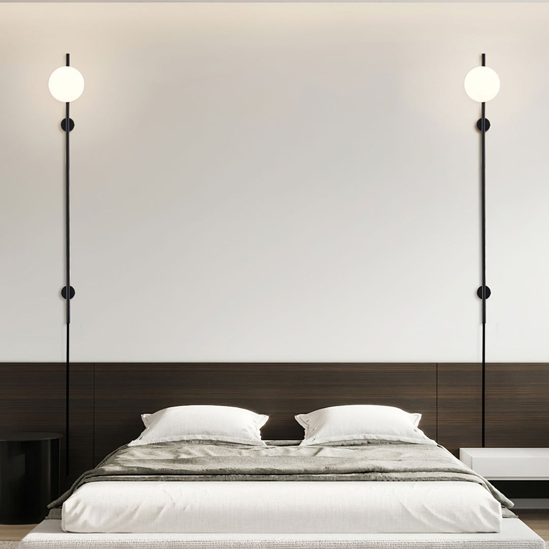 Evshaora Modern Minimalist Glass Wall Light - Neutralighting