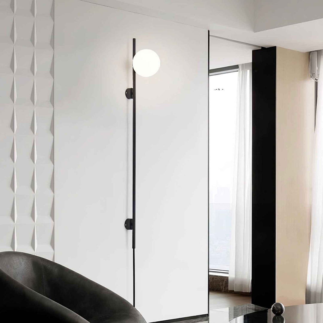 Evshaora Verre 15cm Noir LED