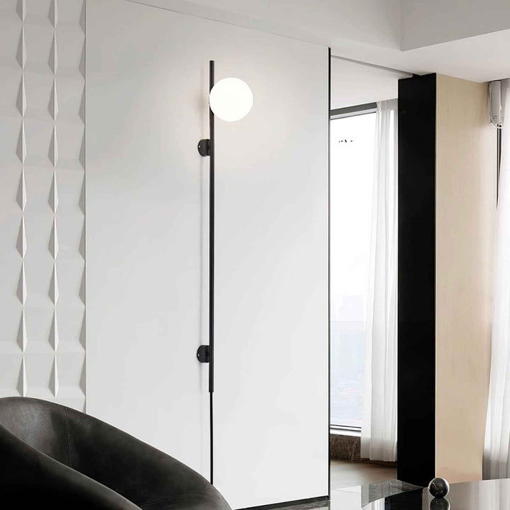 Evshaora Verre 15cm Noir LED