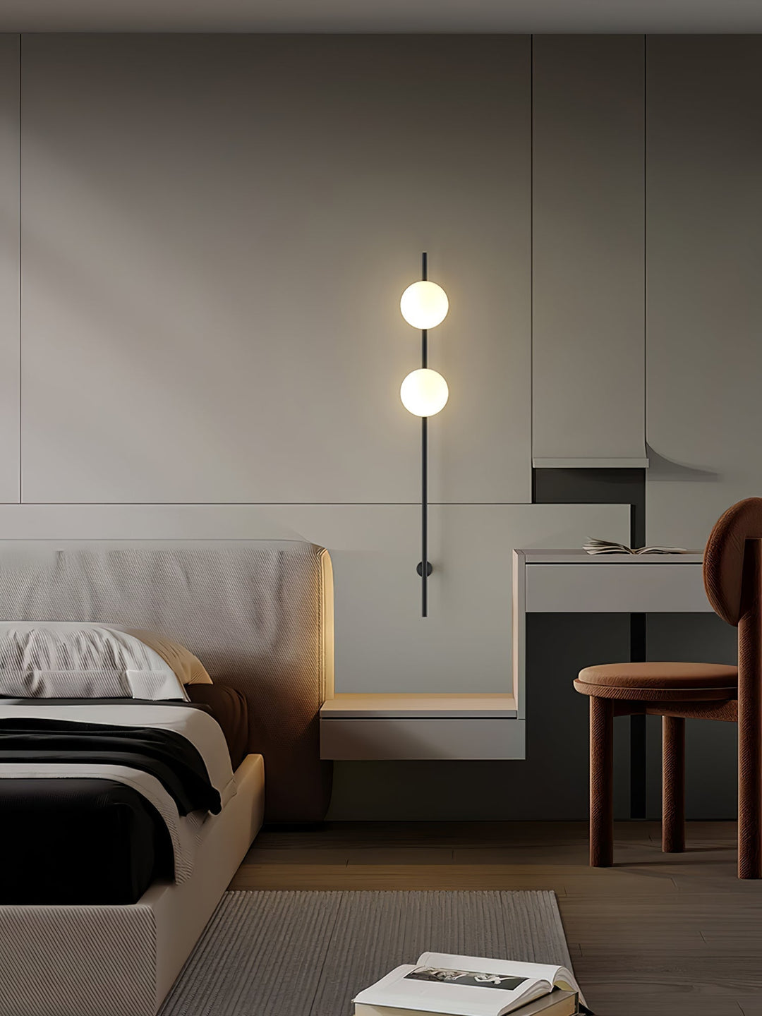 Evshaora Modern Minimalist Glass Wall Light - Neutralighting