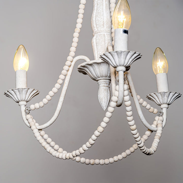 Eursoria Lampe Pendentive Bois Métal Luxe Postmoderne - Neutralighting