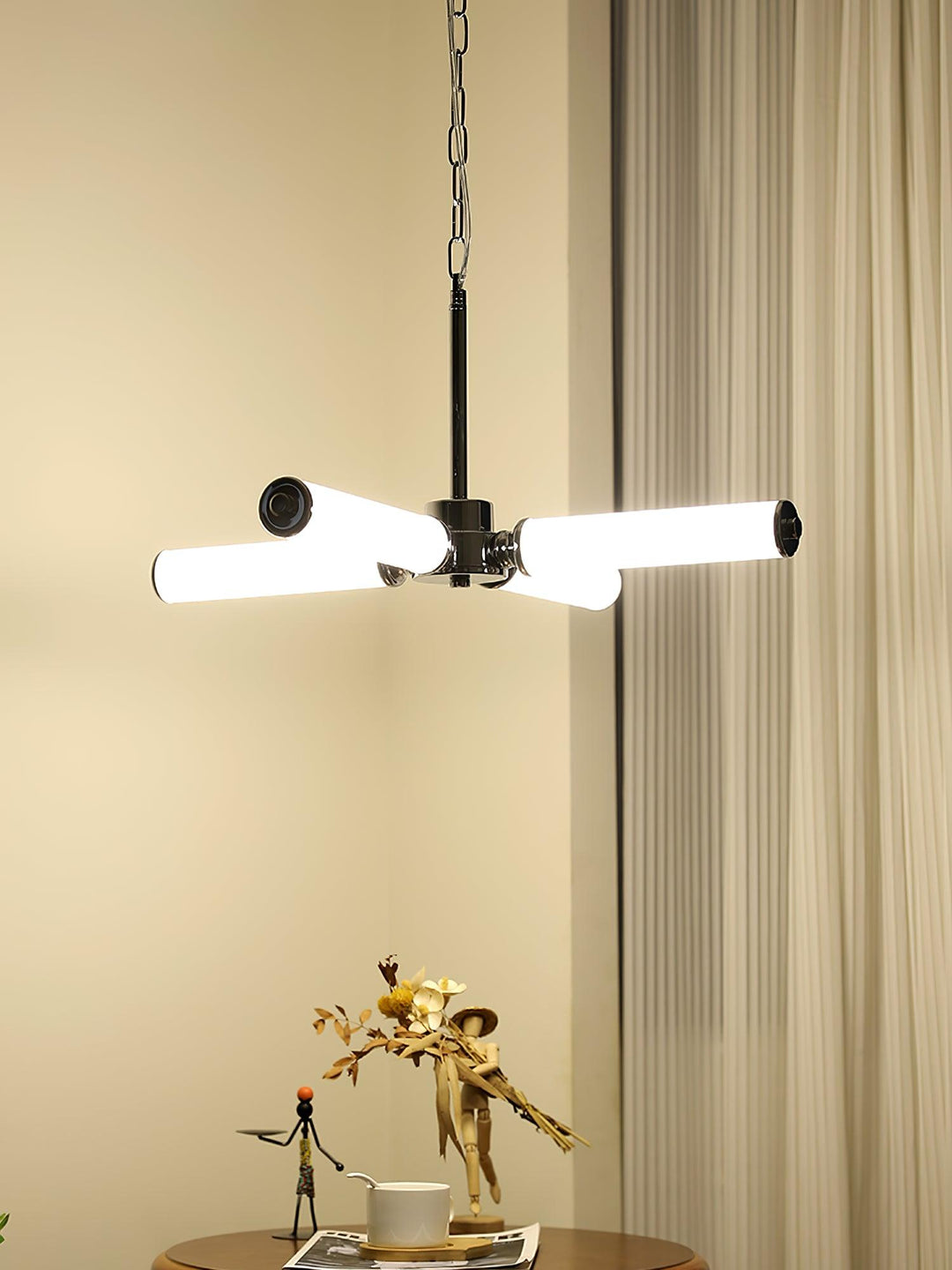 Zoliria Moderne Minimaliste LED Verre Lustre - Neutralighting