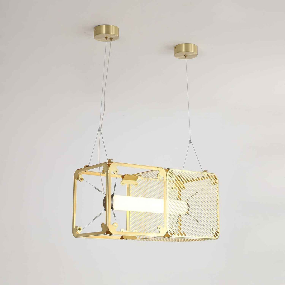Lampe Atheor en Laiton – Design Contemporain