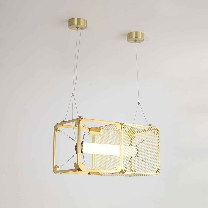 Lampe Atheor en Laiton – Design Contemporain