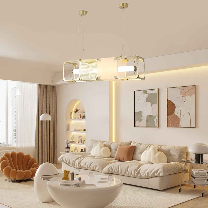 Lampe Atheor en Laiton – Design Contemporain