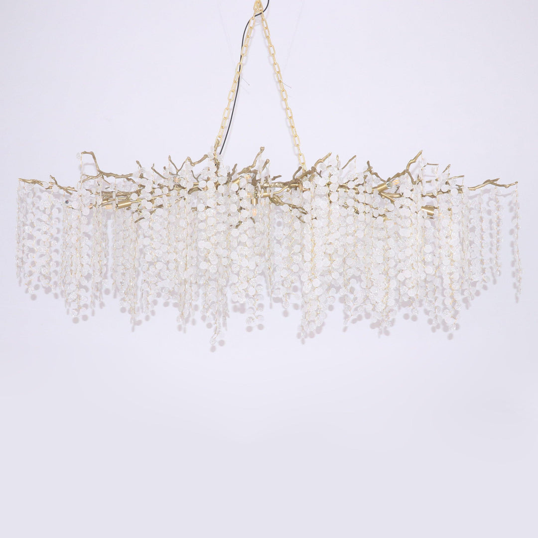Lustra Suspension Lampe Goutte de Rosée en Cristal - Neutralighting